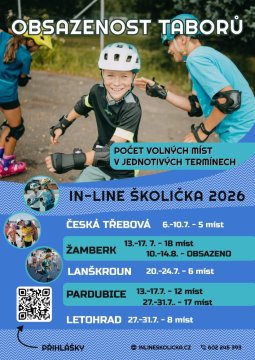 PŘIHLAŠOVÁNÍ NA ROK 2026 SPUŠTĚNO