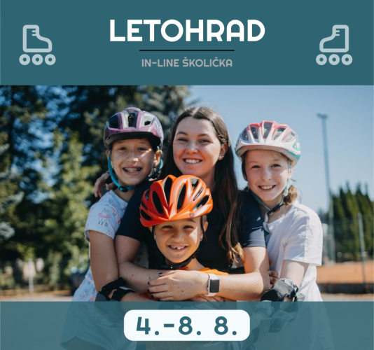 Letohrad in-line školička - Letohrad termín: 04. - 08.08.2025