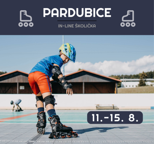 Pardubice in-line školička - Pardubice termín: 11. - 15.08.2025