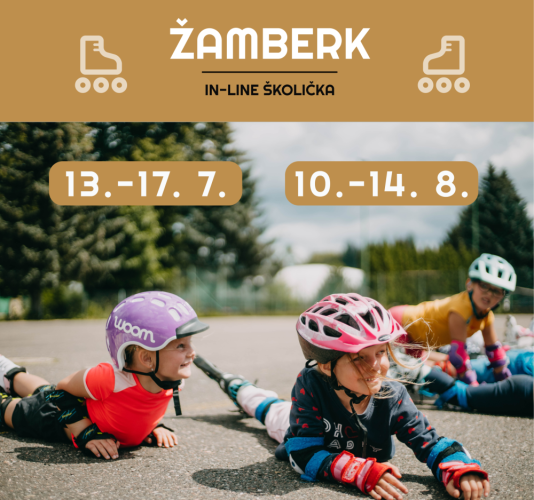 Žamberk in-line školička - Žamberk termín: 10. - 14.08.2026