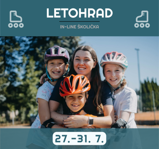 Letohrad in-line školička - Letohrad termín: 27. - 31.07.2026